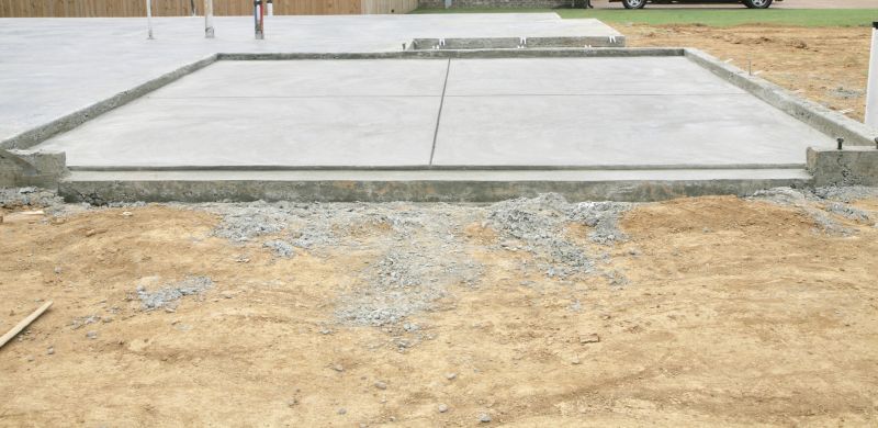 Concrete Slab Installation detail